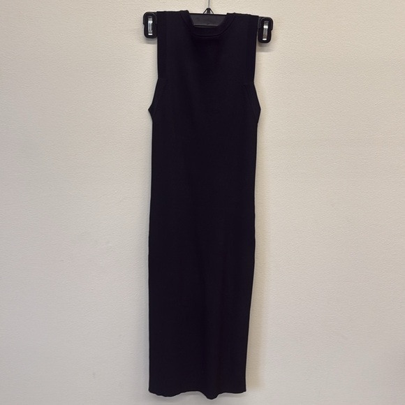 Helmut Lang Black Sleeveless Knit Dress - XS - Picture 5 of 9